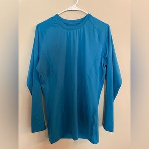 Blue Dry Fit Long sleeve